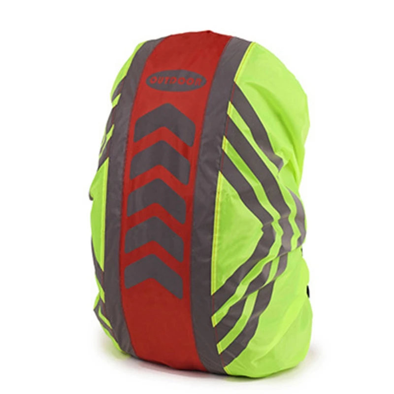 Рюкзак дождевик наружная сумка водонепроницаемый чехол рюкзак дождевик высокая видимость Светоотражающая сумка маленькая
