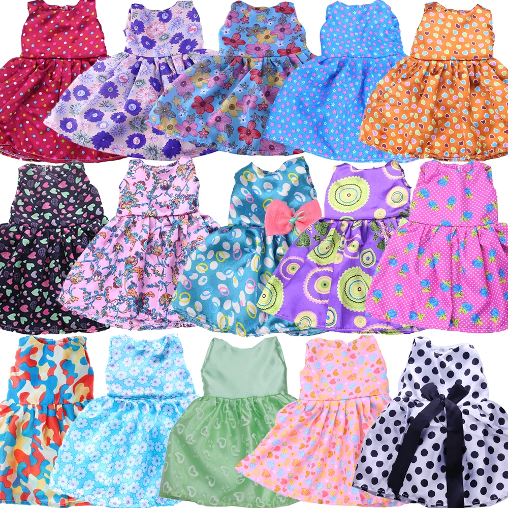 8 Piece/Set For 18 Inch American 43 Cm Born Baby Doll Clothes items = Dress+Glasses+Camera+Panties+Leggings+Shoes+Backpack+Socks