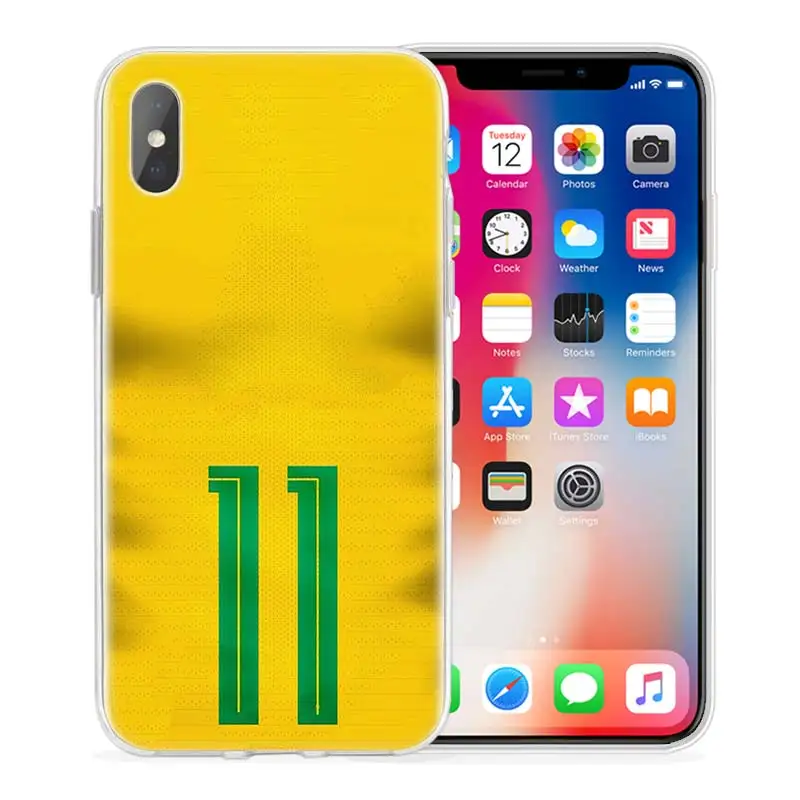Чехол с номером 10 для Apple iphone 11 Pro XS Max XR X 7 8 6 6S Plus 5 5S SE 5C силиконовый чехол для телефона - Цвет: 05