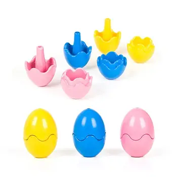 

9 Colors Egg Shape Crayons Non Toxic Washable Painting Drawing Wax for Baby Kids
