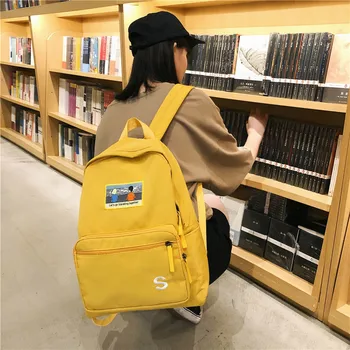 

Backpack Jacket Rucksack School-Bags Girls Designer Personalized High-Quality Women Famous-Brand