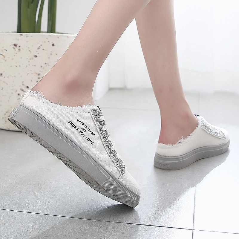 Off white shoes tenis feminino Холщовые тапочки Стразы обувь на каждый день Женская zapatos hombre