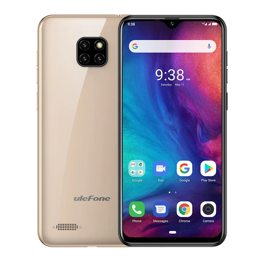 Ulefone Note 7P 4G смартфон Android 9 0 отпечаток лица ID 6 1 &quotMT6761 четырехъядерные телефоны 3500