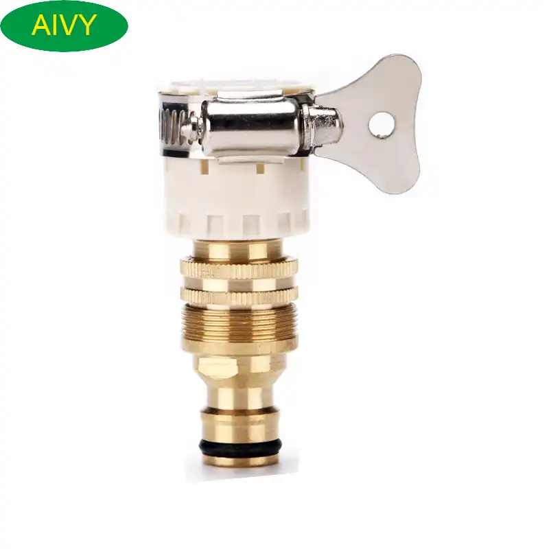Aivy 15mm 23mm Universal Kitchen Hose Adapter Metal Faucet Connector Mixer Hose Adapter Tube Joint Fitting Garden Watering Tools Garden Water Connectors Aliexpress