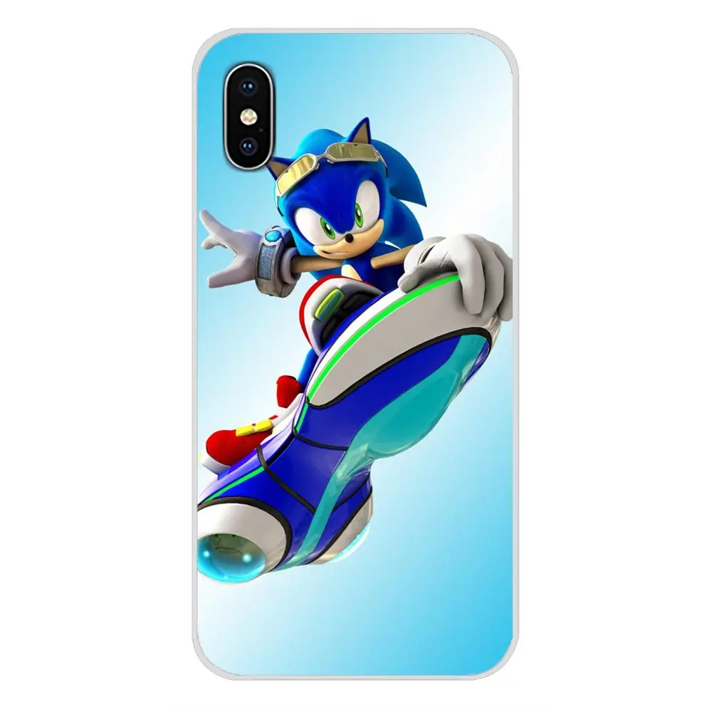 For Xiaomi Redmi Note 3 4 5 6 7 8 Pro Mi Max Mix 2 3 2S Pocophone F1 Accessories Phone Shell Covers sonic  Cute case for xiaomi Cases For Xiaomi