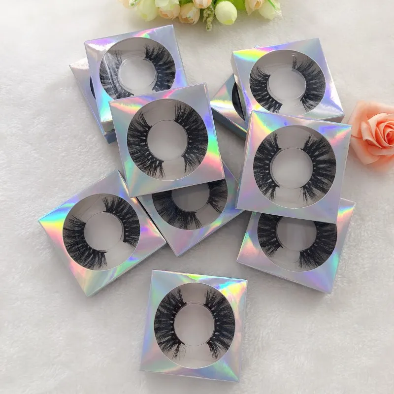 25mm eyelashes packaging