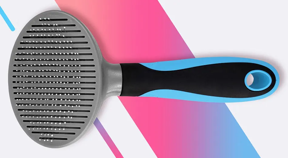 Automatic Pet Dog Comb Hair Remover Cat Brush Grooming Tool Pet Hair Shedding Trimmer Combs Removal Brush With Free Manicure Set-11