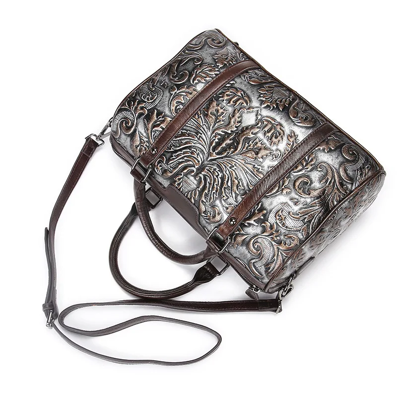

2017 New Style Fashion Lady Bag Europe And America Hand-rub Color Large Bag Simple Hand Shoulder Bag
