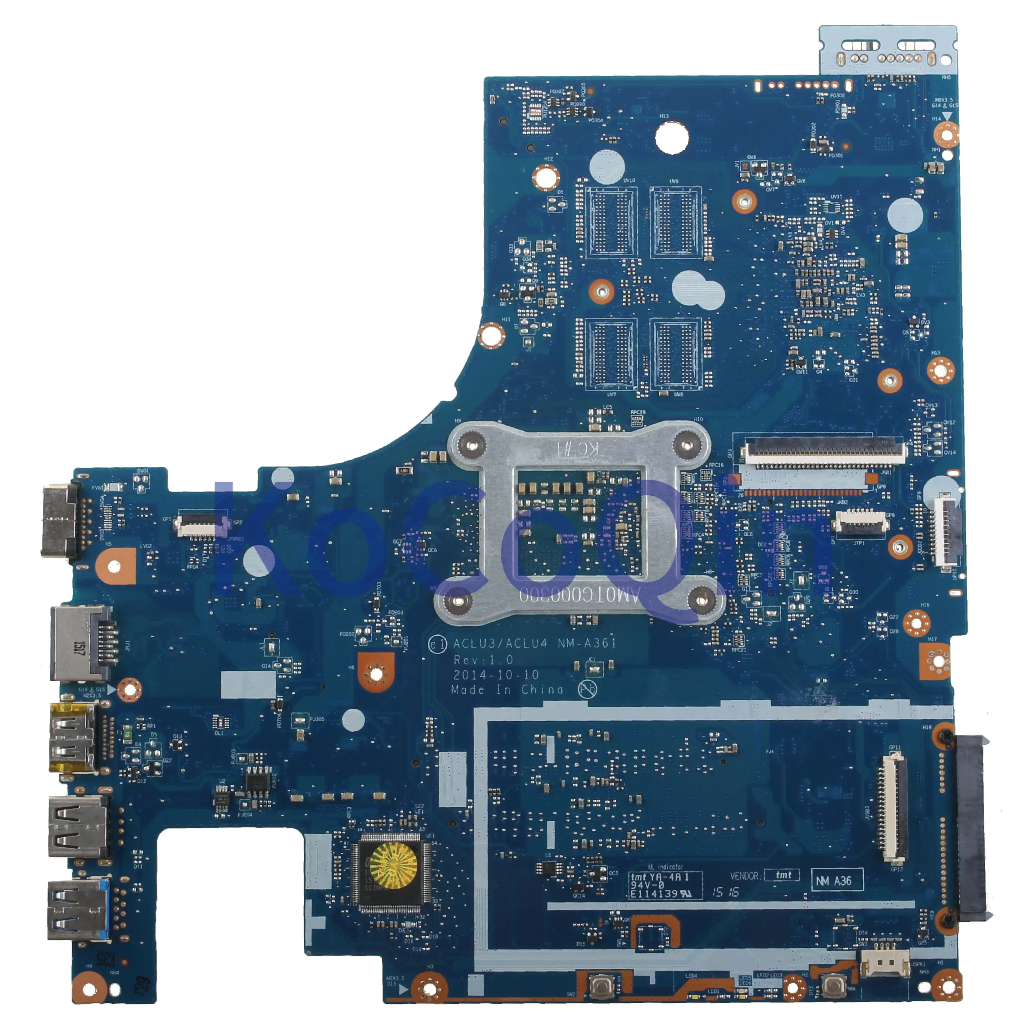 discount KoCoQin Laptop motherboard For LENOVO Ideapad G50-80 I7-5500U 15' Mainboard 5B20H14467 ACLU3 ACLU4