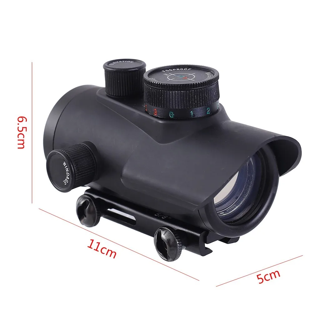 1X30 Tactical Holographic Dot Sight Scope Airsoft Hunting Red Green Blue Dot Sight Optics Riflescope Fit 11/20mm Rail Mount