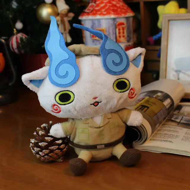 22-30cm Yo-Kai Yokai Youkai Watch Plush Peluche Jibanyan Komasan Whisper  Anime Animals Cat Sheep Pet Toys Kids Gifts Brinquedos - AliExpress