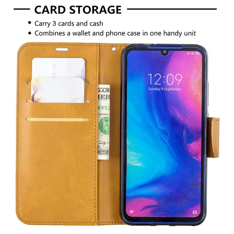 Роскошный кожаный чехол-книжка для Xiaomi Redmi Note iPhone 7 6 Plus 5 iPad Pro 5 Plus 6A 7A K20 Чехол-портмоне держатель ремня для Redmi 7A 6A 6