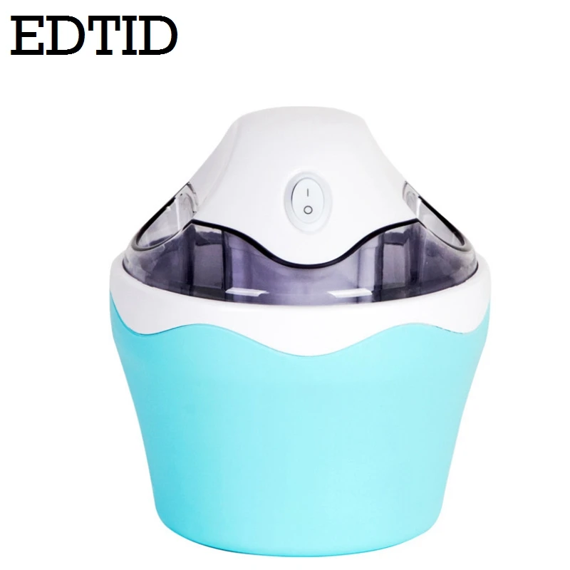 EDTID Мини DIY электрическая автоматическая машина для мягкого мороженого Бытовая крутая слякоть фруктовое мороженное замороженный десерт