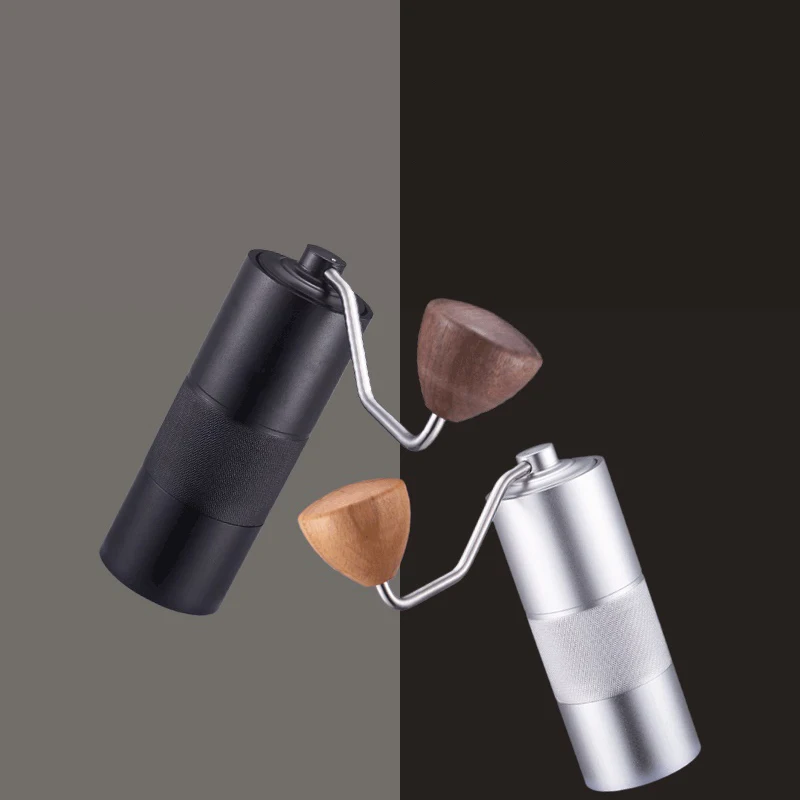 

High Quality Manual Coffee Grinder Burr grinder Conical Coffe bean miller 25g Aluminum Coffee Milling machine