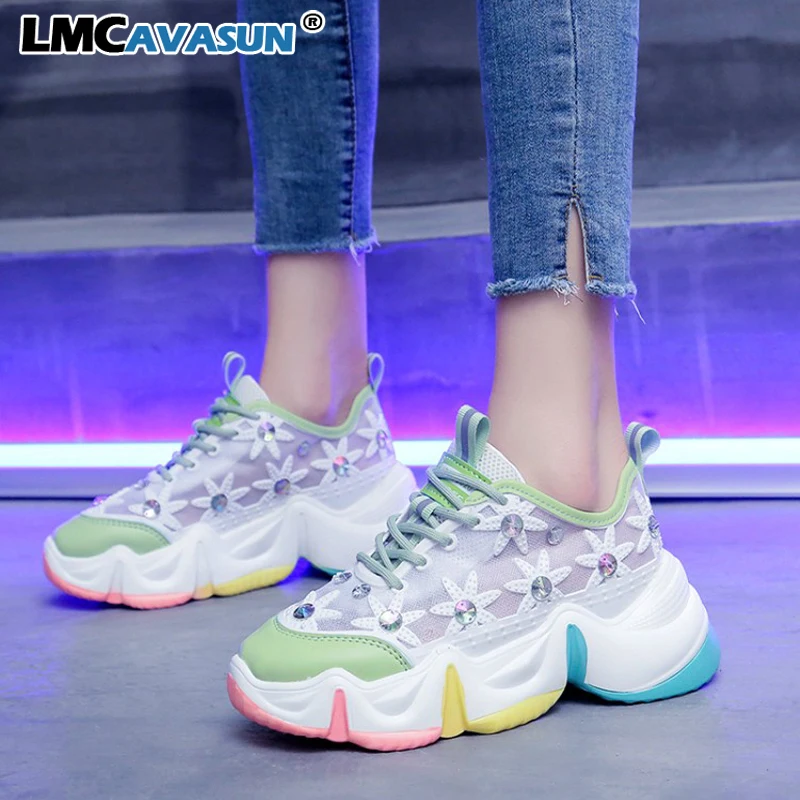 LMCAVASUN/женские кроссовки; 39-44; женские кроссовки на платформе; кожаные сетчатые женские кроссовки; обувь для папы; женская обувь на плоской по... LMCAVASUN/женские кроссовки; 39-44; женские кроссовки на платформе; кожаные сетчатые женские кроссовки; обувь для папы; женская обувь на плоской по...