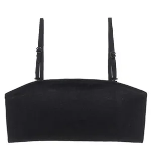 Черный Beauty Back Cross нижнее белье регулируемая съемная Наплечная бретелька для бюстгальтера сексуальный топ - Цвет: Черный