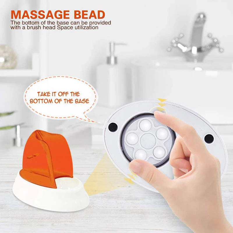 Ультразвуковая электрическая щетка для чистки лица 4 в 1 массажная