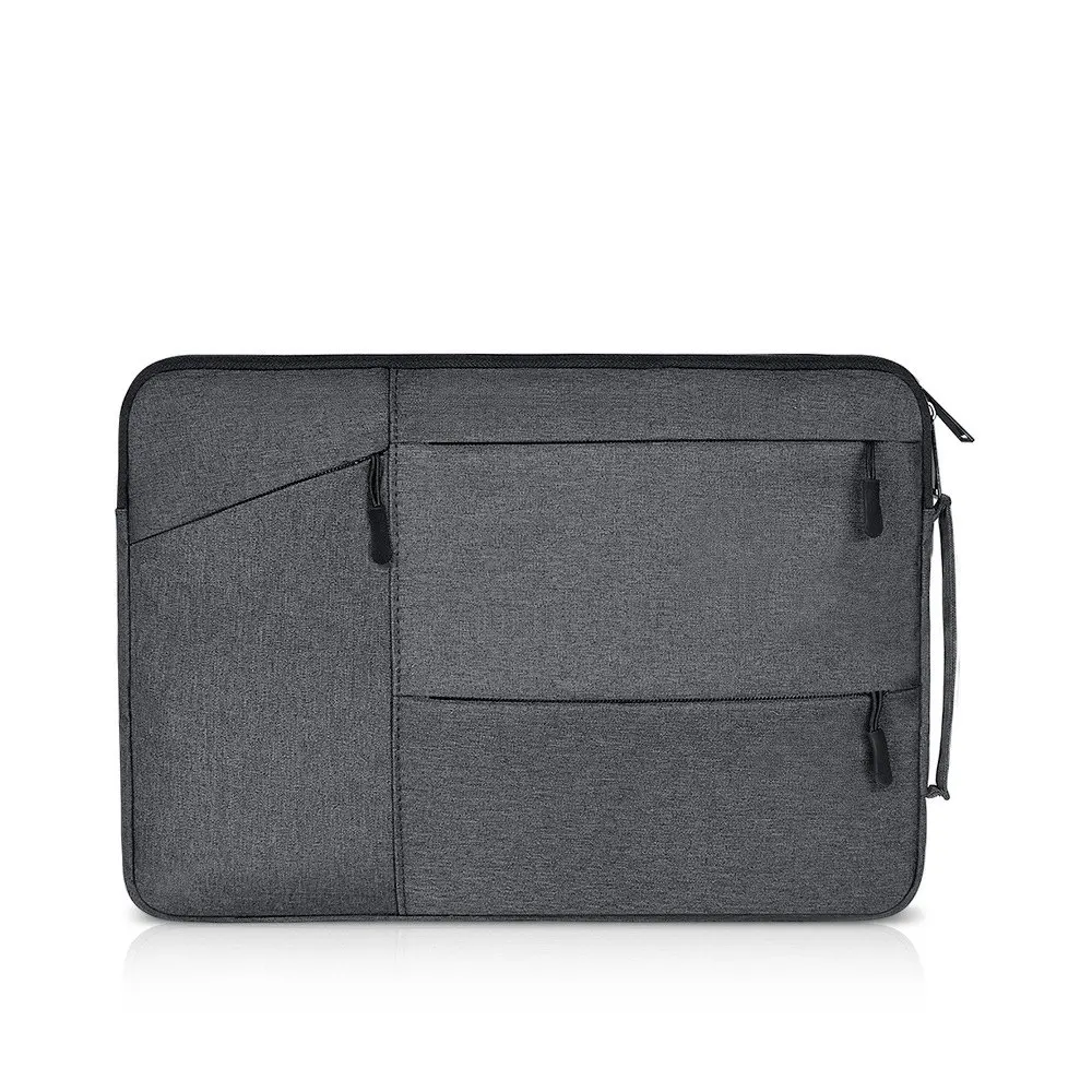 Сумка для ноутбука Macbook Air 11 1" Pro retina 12 14 15 15,6 дюймов чехол для ноутбука чехол для планшета Xiaomi Air hp Dell - Цвет: Dark grey
