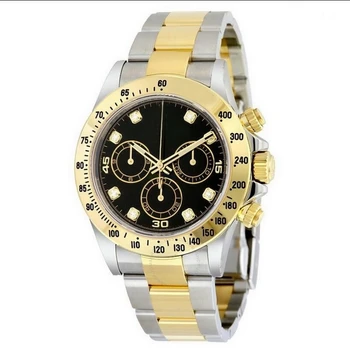 

luxury watch men 39mm AAA DAY TONA Automatic machinery No battery Stainless steel sweeping small dials work watches SY13