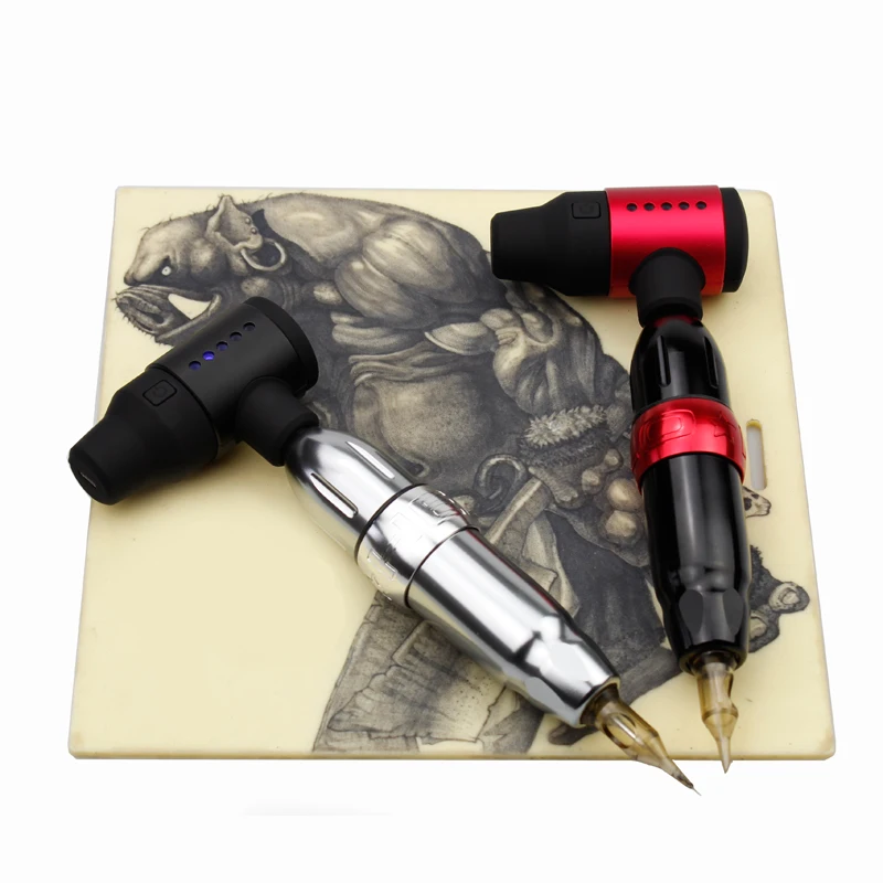 New Rechargable Battery Wireless Tattoo Power Supply For RCA/DC Tattoo Machine Gun Supply