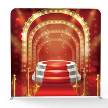 Hot selling Stage Printing Pillow Backdrop with Frame stand for photography background and Party wedding