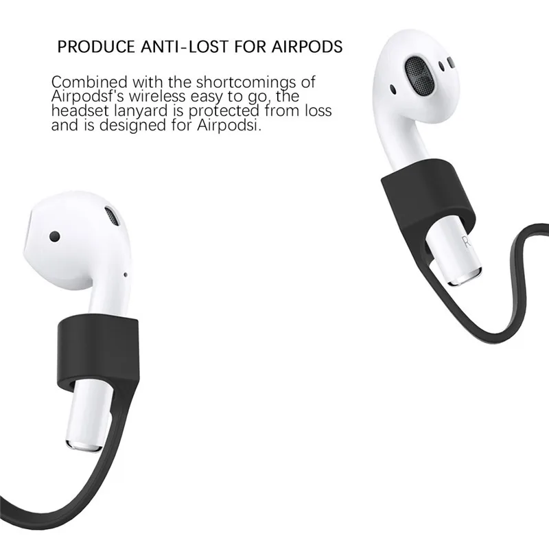 Анти-потерянный канат для AirPods Pro магнитный мягкий силикон анти-потерянный канат для AirPods ремешок спортивный анти-потерянный канат 30NOV6