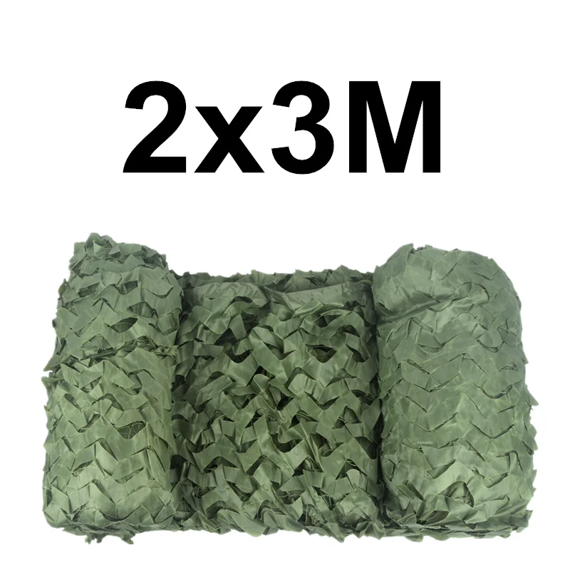 WELEAD 2x3 усиленная камуфляжная сетка белые пустынные джунгли сетка скрытие садовый тент Беседка Тент Открытый охотничий Армейский Камуфляж 3x2 2*3 - Цвет: Зеленый