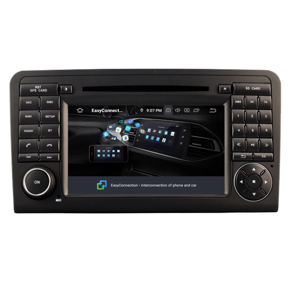 RoverOne Автомобильный мультимедийный плеер для Mercedes Benz W164 ML300 ML320 ML350 ML430 ML450 ML500 ML550