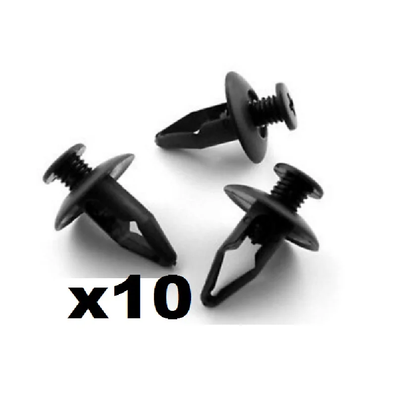 

10x For Mazda Fender Wheel Arch Lining Splashguard Scrivets Plastic Rivet Trim Clips