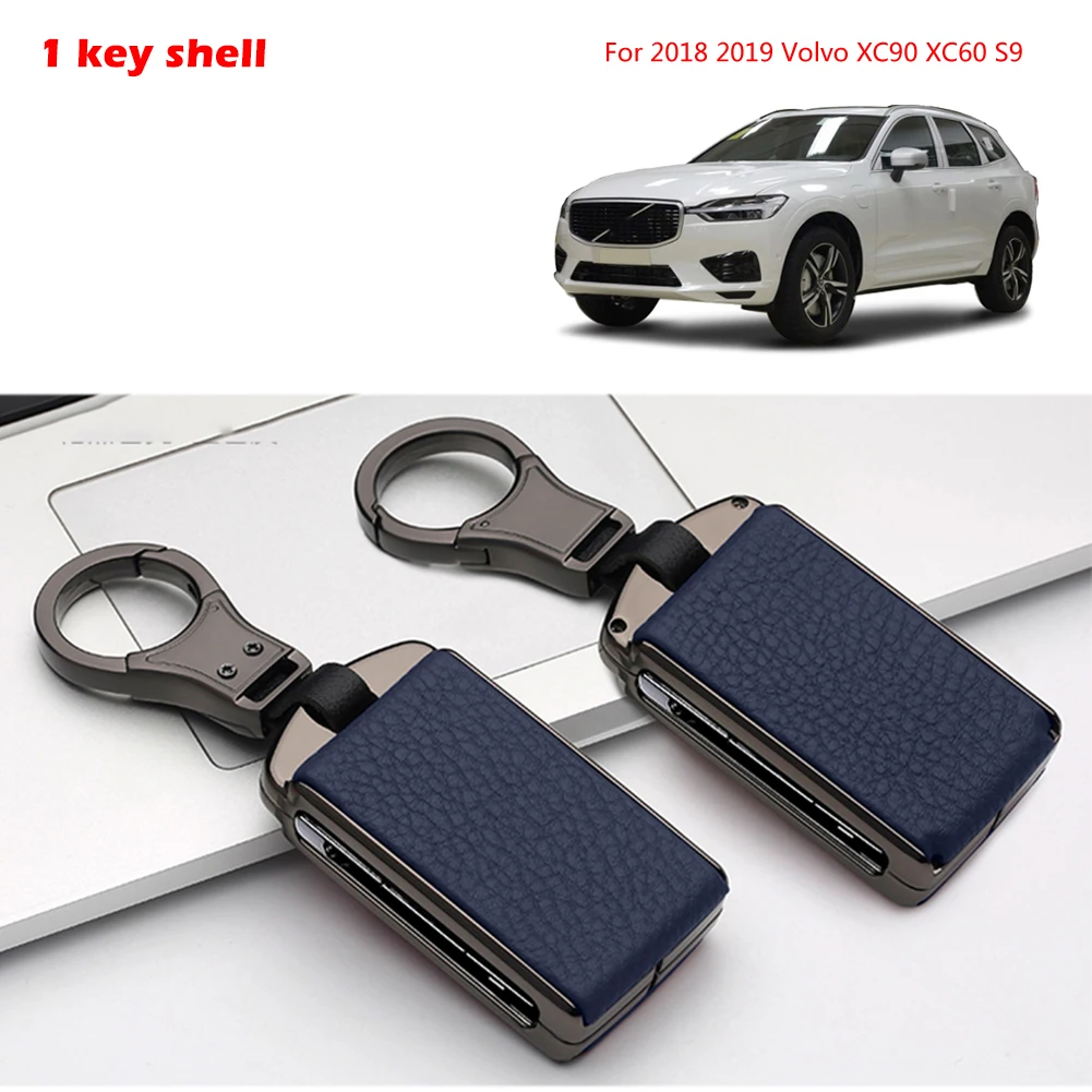 Чехол для ключей из натуральной кожи Volvo XC60 XC90 S90 V90 2017 2018|Аксессуары GPS| |