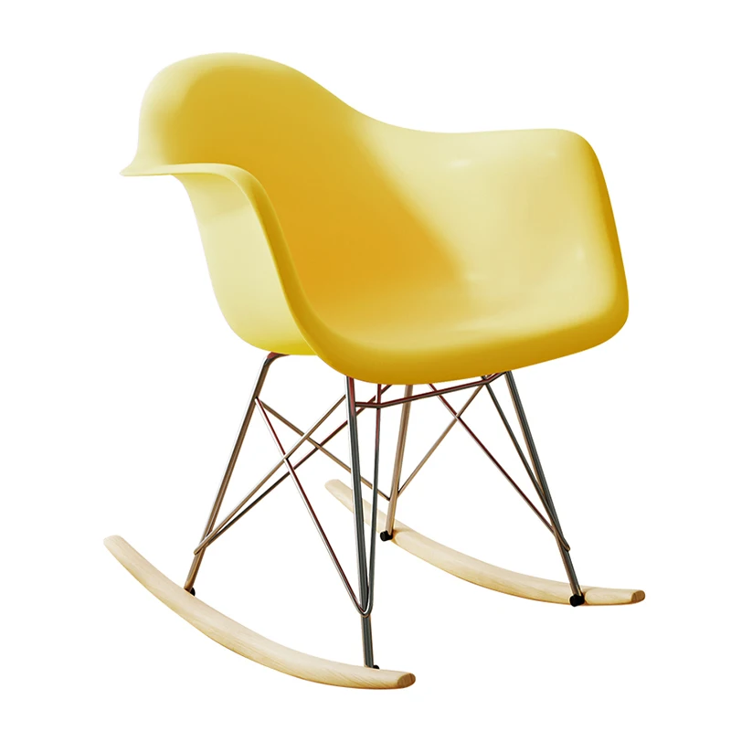 

Nordic INS Fashion Rocking Chair Restaurant Dining Chair Restaurant Office Yaoyao Chair Family Bedroom Learning Yao Yao Chair