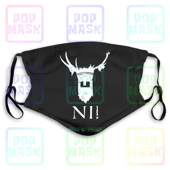 

Dust Mask with Filter Knights Of Ni Monty Fun Python And The Who Say Holy Grail Knight Washable Reusable Mask