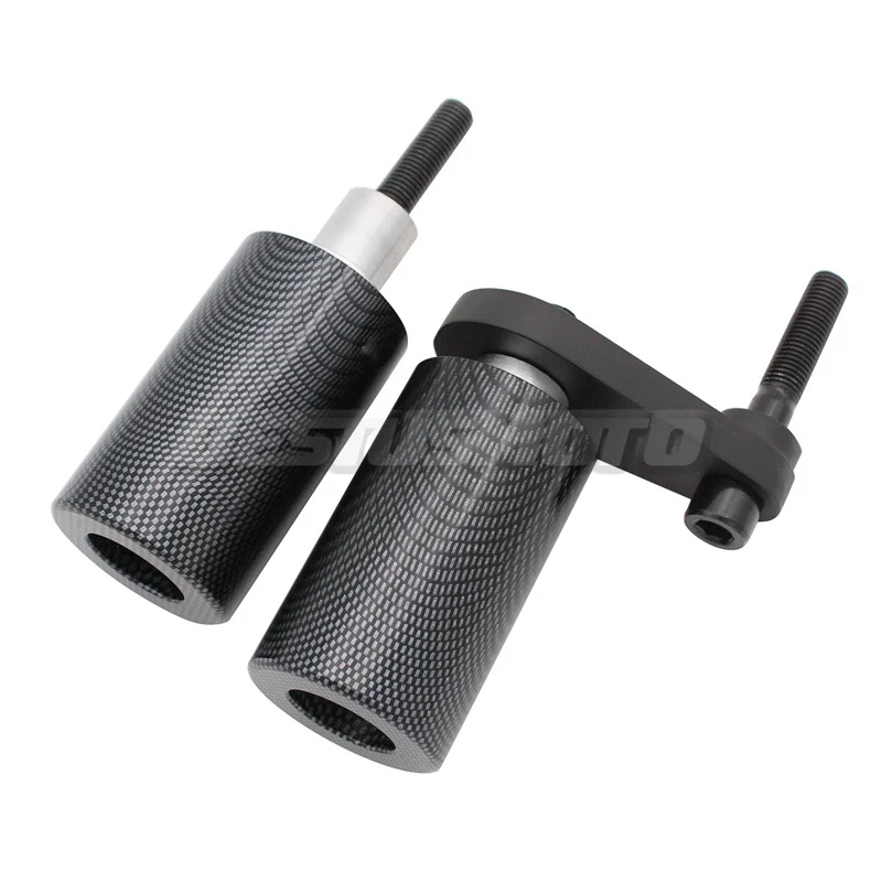 Carbon Fiber Мотоцикл падения Краш Pad защита Рамка слайдер для Yamaha YZF R6 YZF-R6 2003-2005 2004 YZF-R6S YZF R6S 2006-2009 2007 2008 - Цвет: Carbon Fiber