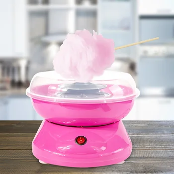 

NEW 220V MINI Electric DIY Sweet Cotton Candy Maker Portable Marshmallow Candy Fairy Floss Spun Sugar Machine EU Plug