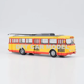 

1:43 Alloy Soviet Union SSM 9TR Trolley bus Car Model Of Children's Toy Car Original Authorized Authentic Kids Toys