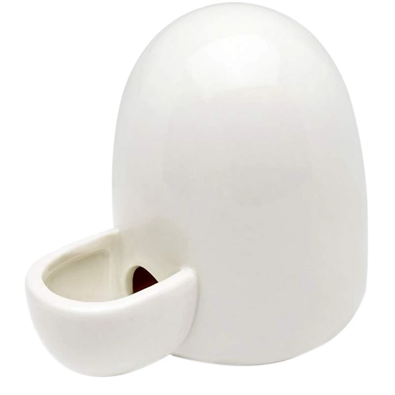 Hamster Drinking Water Feeder Ceramics Slient Bottle Waterer Automatic Small Pets for Bird Guinea Pig Hedgehog - Цена: 