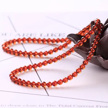 

Fine grade natural gemstone orange red garnet crystal bracelet, natural stone bead energy bracelet, ladies chakra jewelry gift