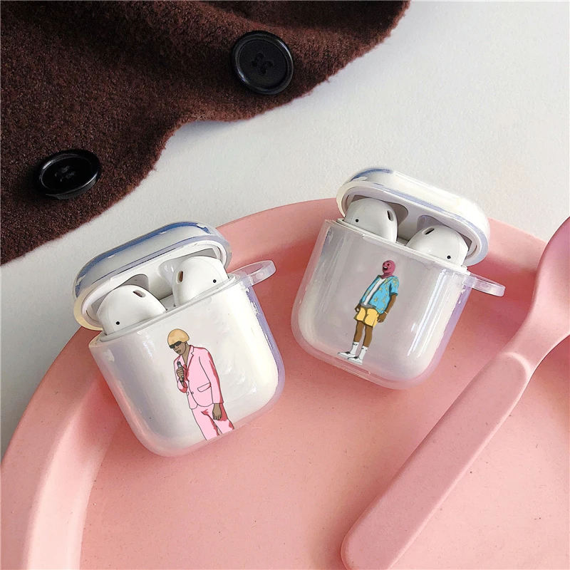 Tyler the creator Golf IGOR bees Air Pods Case For Apple airpods Cases 1 2 Clear in Earphone Accessories Cover Fundas Coque | Электроника