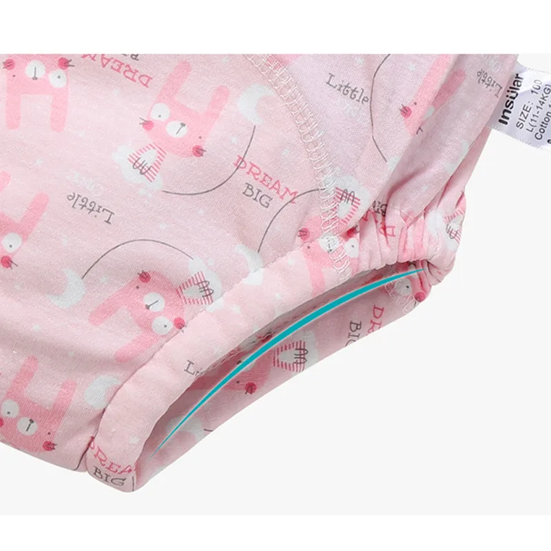 Детские тренировочные Детские Подгузники-трусики многоразовые Washable моющиеся подгузники хлопковые обучающие Штаны для детей Wea