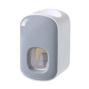 

Wall Mounted Automatic Toothpaste Dispenser Dust-proof Toothpaste Squeezer Bathroom Accessories