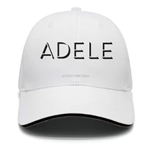 Унисекс кепки певица-Адель-логотип-верхний уровень Регулируемая мода папа шляпа один размер подходит всем