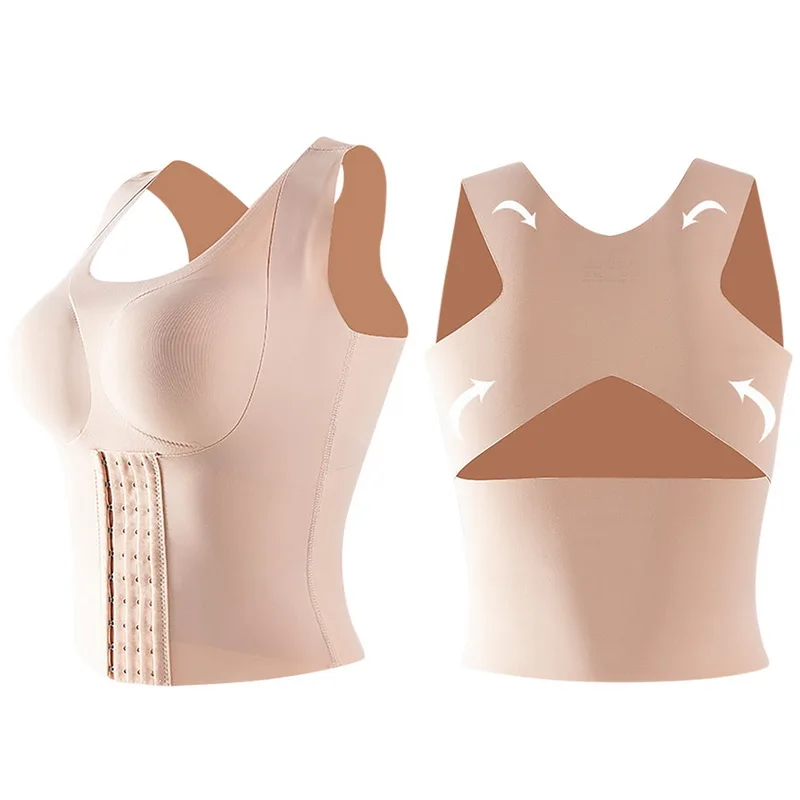 girdles Corset Bras Posture Corrector Shockproof Sports Support Fitness Vest Sport Bras Waist Trainer Women Slimming Tummy Shaper Grdle strapless shapewear