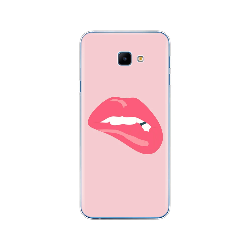 Для samsung J4 Core Case 6,0 ''силиконовый мягкий ТПУ задняя крышка для телефона samsung Galaxy J4 Core Case J410 J410F чехол J 4 4J J4Core - Цвет: 61953