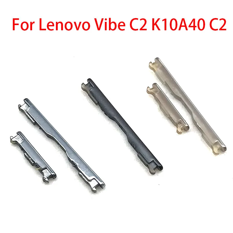 Оригинальные новые кнопки громкости для Lenovo Vibe C2 K10A40 боковые клавиатуры запасные