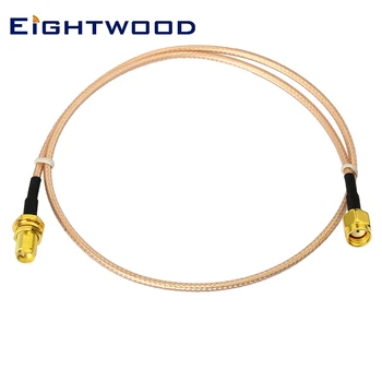 

Eightwood 2.4GHz Bluetooth/Wi-Fi Antenna Extension Cable/lead Wireless RP-SMA Male to Female Connector Pigtail RG316 Cable 60cm
