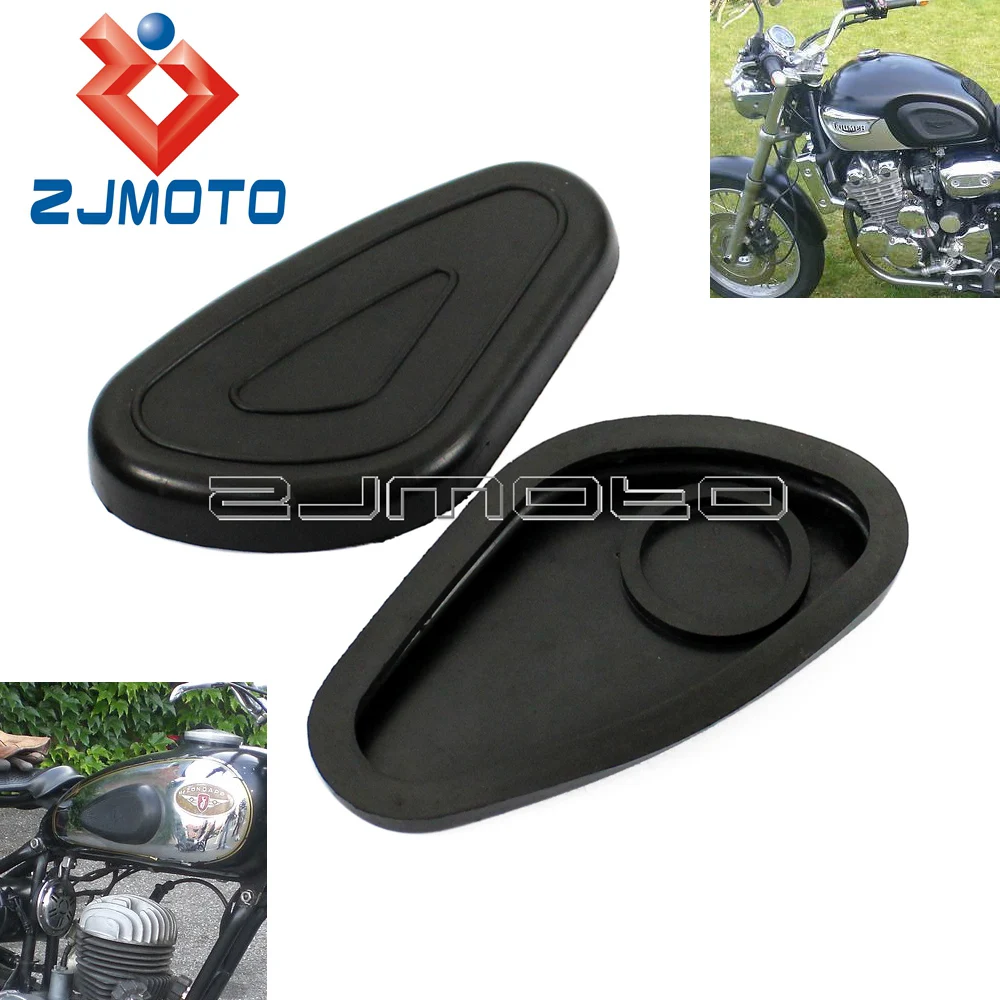 Motorcycle Gas Tank Knee Pad Side Panels Tank Traction Pad For Zundapp