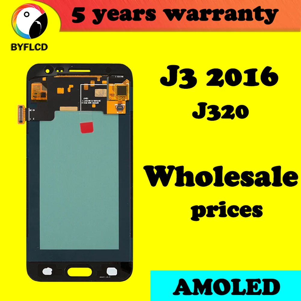 

Lcd Wholesale For Samsung Galaxy J3 2016 J320 J320F J320H LCD For Samsung J3 2016 J320 Display Touch Screen Digitizer Assembly