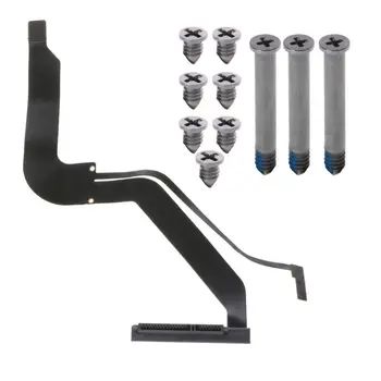 

HDD Hard Disk Drive Flex Cable New Original 821-1480-A HDD Hard Drive Cable + Back Cover Screw For Macbook Pro 13" A1278 821-148