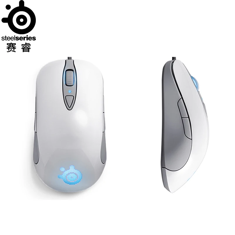 Игровая мышь SteelSeries сэнсэй сырой Optical V2 RGB 7200 CPI оптическая проводная с датчиком 8