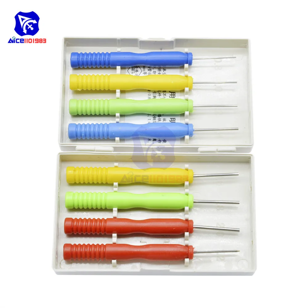 diymore 8PCS/Pack Stainless Steel Hollow Needles Desoldering Tool Electronic Components
